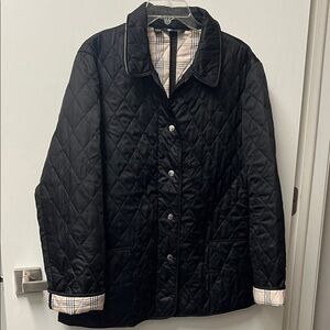 Relativity Black Quilted Women's Puffer Coat